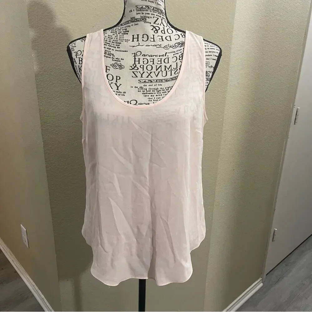J‎ Crew sheer tank top size small
